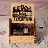 Wooden Music Box Type "La Casa De Papel"