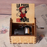 Wooden Music Box Type "La Casa De Papel"