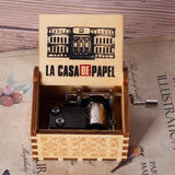 Wooden Music Box Type "La Casa De Papel"