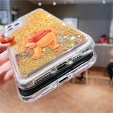 Cartoon Luxury Glitter Quicksand Cases for iPhone