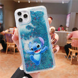 Cartoon Luxury Glitter Quicksand Cases for iPhone