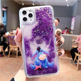 Cartoon Luxury Glitter Quicksand Cases for iPhone