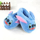 Cute Stitch Plush Slippers for Home