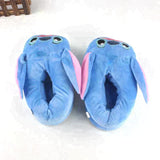 Cute Stitch Plush Slippers for Home