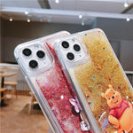 Cartoon Luxury Glitter Quicksand Cases for iPhone