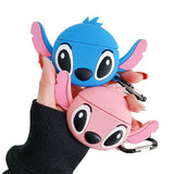 Stitch/Angel AirPods 3D Silicone Cases