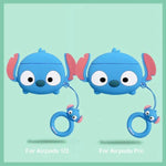 Stitch/Angel AirPods 3D Silicone Cases