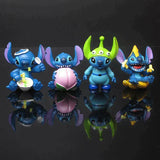 8pcs/set Stitch Cartoon Model Toy (24 Different Dolls)