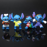 8pcs/set Stitch Cartoon Model Toy (24 Different Dolls)