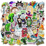 50pcs/pack Rick and Morty Stickers