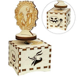 Wooden Music Box Type "The Nightmare Before Christmas" Type 2