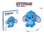 3D Stitch and Angel Building Blocks