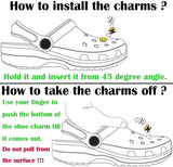 10pcs/pack Crocs Charms