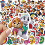 50pcs/pack Cartoon PAW Patrol Stickers