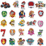 50pcs/pack Cartoon PAW Patrol Stickers