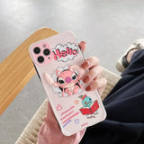 3D Angel & Stitch Cases for iPhone