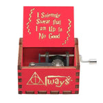 Wooden Music Box Type "Harry Potter"